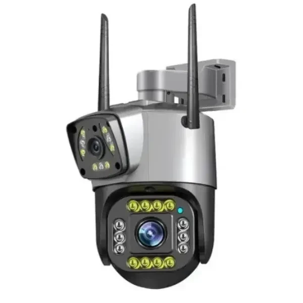 IP-камера відеоспостереження V380 V10 Wi-Fi 2 об'єктива 4MP+4MP з віддаленим доступом (24)