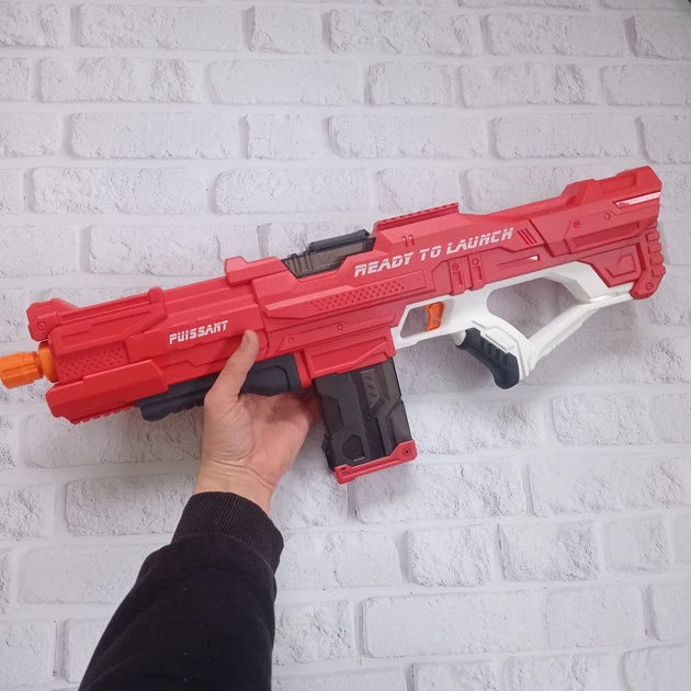 Водяний пістолет дитячий Combat Water Gun Бластер акумуляторний водний автомат з автоматичним набором води (20)