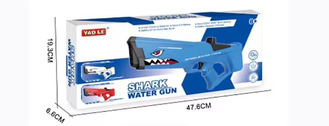 Водяной пистолет детский  Shark Water Gun Бластер водный автомат (18)