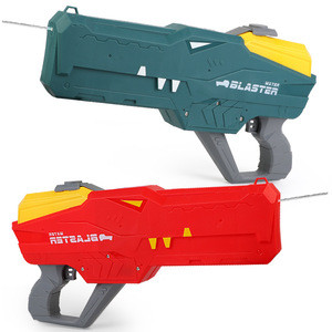 Водяной пистолет детский крокодил Water Gun Бластер аккумуляторный водный автомат с автоматическим набором воды (36)