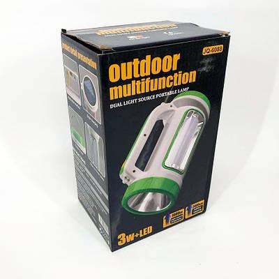 Лампа фонарь для палатки кемпинга 6088-LED+COB (32)