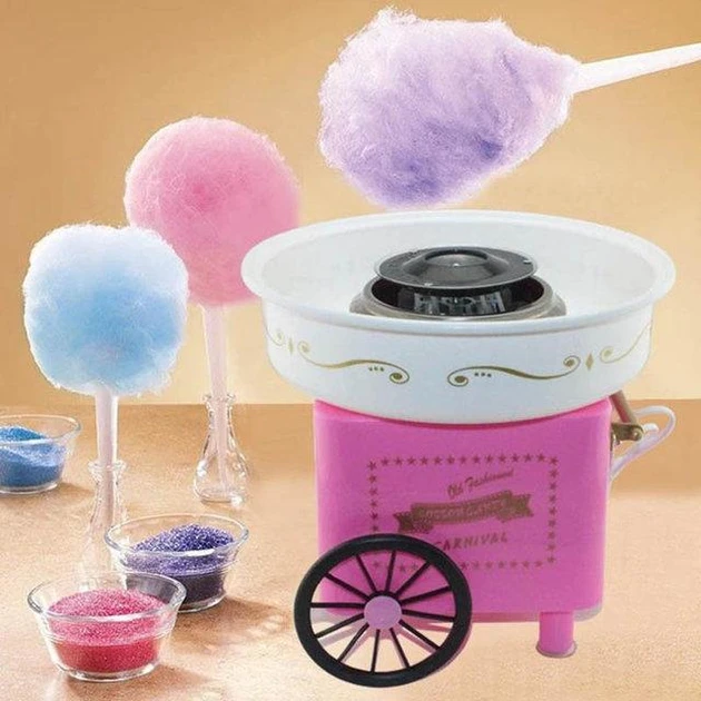 Апарат для приготування солодкої вати Cotton candy maker (8)