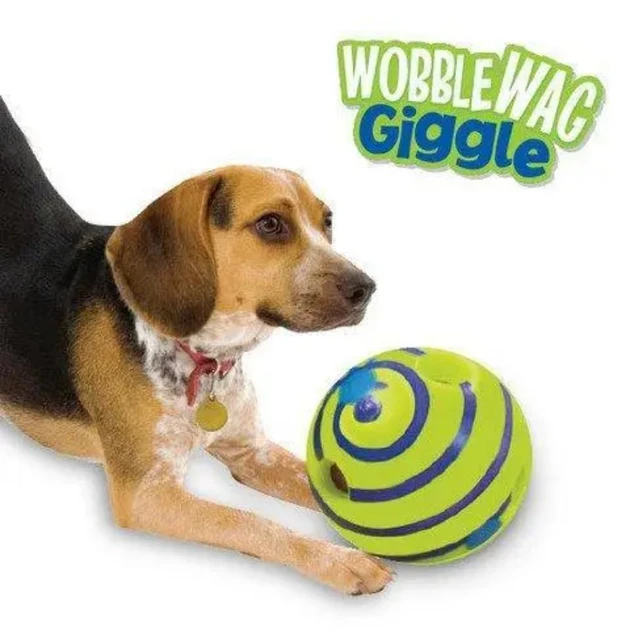 М'яч хихикуючий для тварин Wobble Wag Giggle PlayDog 11 см (48)