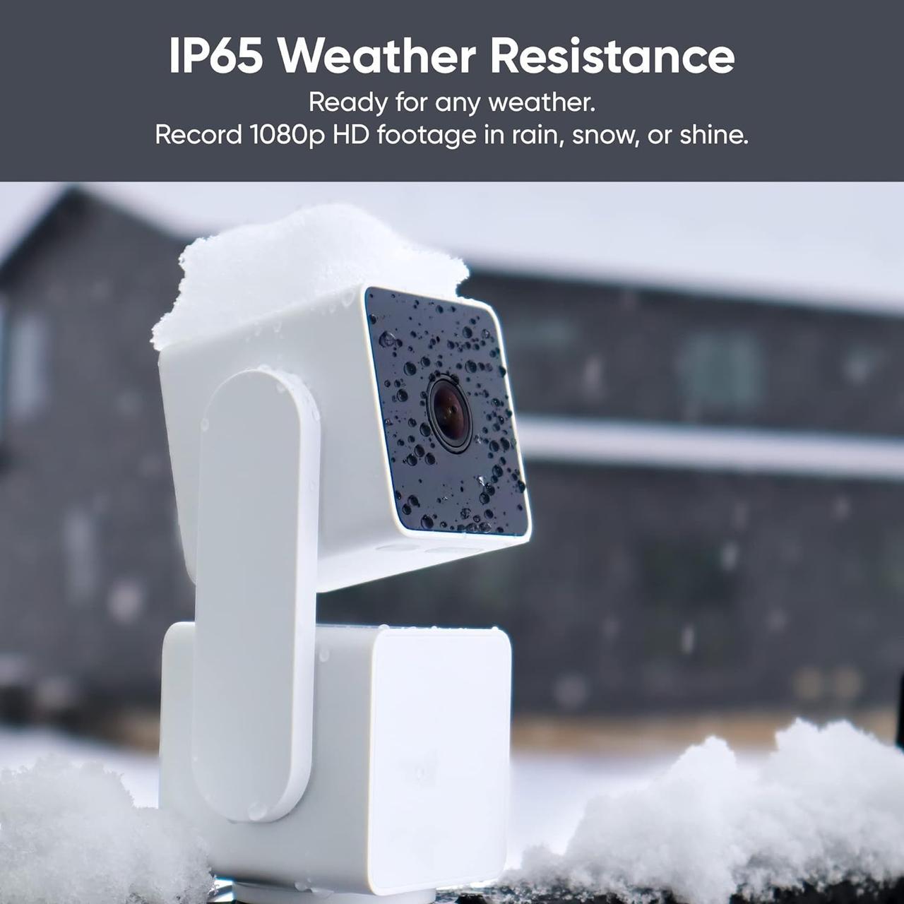 Камера відеоспостереження WYZE Cam Pan v3 1080p HD Wi-Fi Поворотна камера Зовнішня або внутрішня камера IP65 (50)