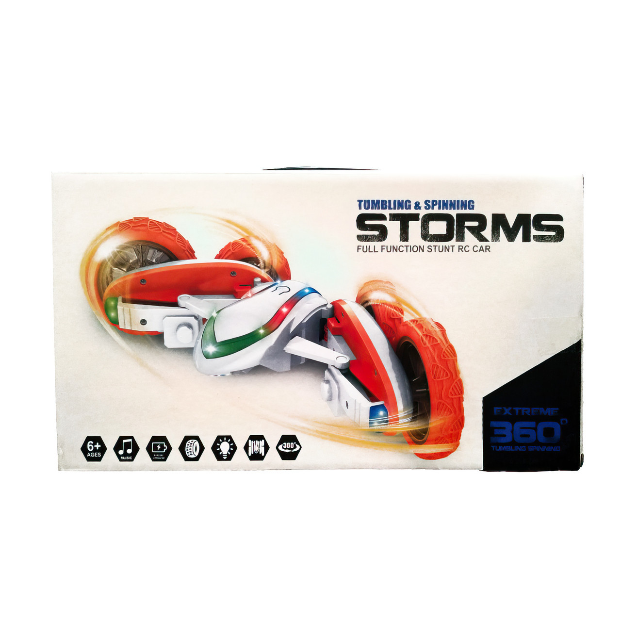 Машинка на радиоуправлении storms extreme 360 tumbling spinning (48)