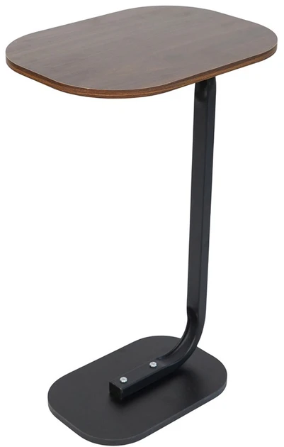 Наддиванный овальный журнальный столик, приставной столик (6)