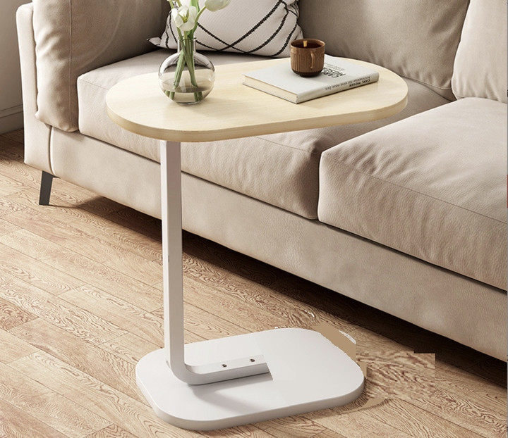 Наддиванный овальный журнальный столик, приставной столик (6)