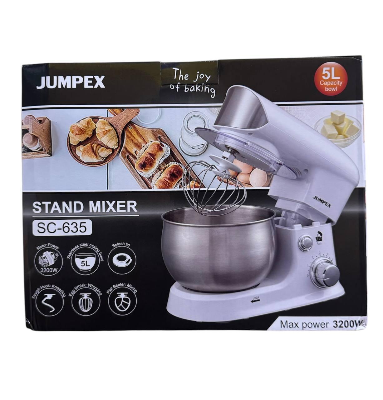 Тестомес Jumpex SC-635 5L 3200W білий (2) Тестомес Jumpex SC-635 5L 3200W білий (2)