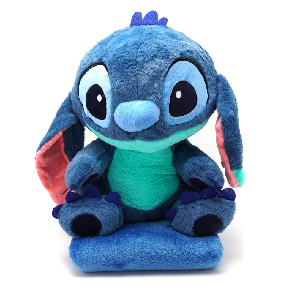 Плед-подушка іграшка 3в1 Стіч 40 см плед 175*110 (60)