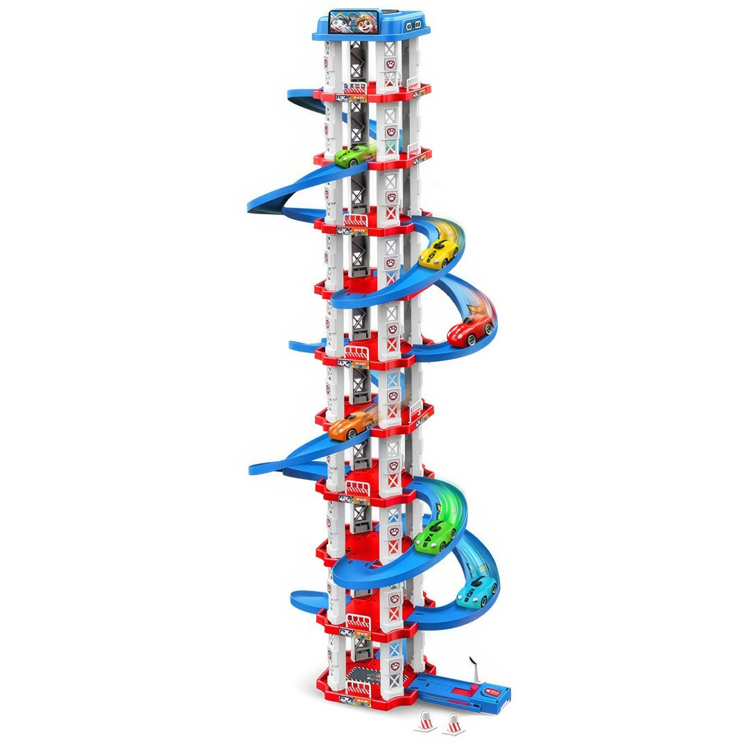 Іграшковий трек паркінг Childrens Rail Car, Щенячий патруль 105 деталей (24) Іграшковий трек паркінг Childrens Rail Car, Щенячий патруль 105 деталей (24)