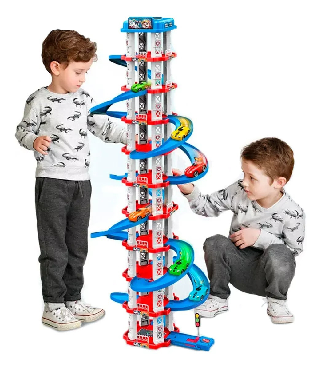 Іграшковий трек паркінг Childrens Rail Car, Щенячий патруль 105 деталей (24) Іграшковий трек паркінг Childrens Rail Car, Щенячий патруль 105 деталей (24)