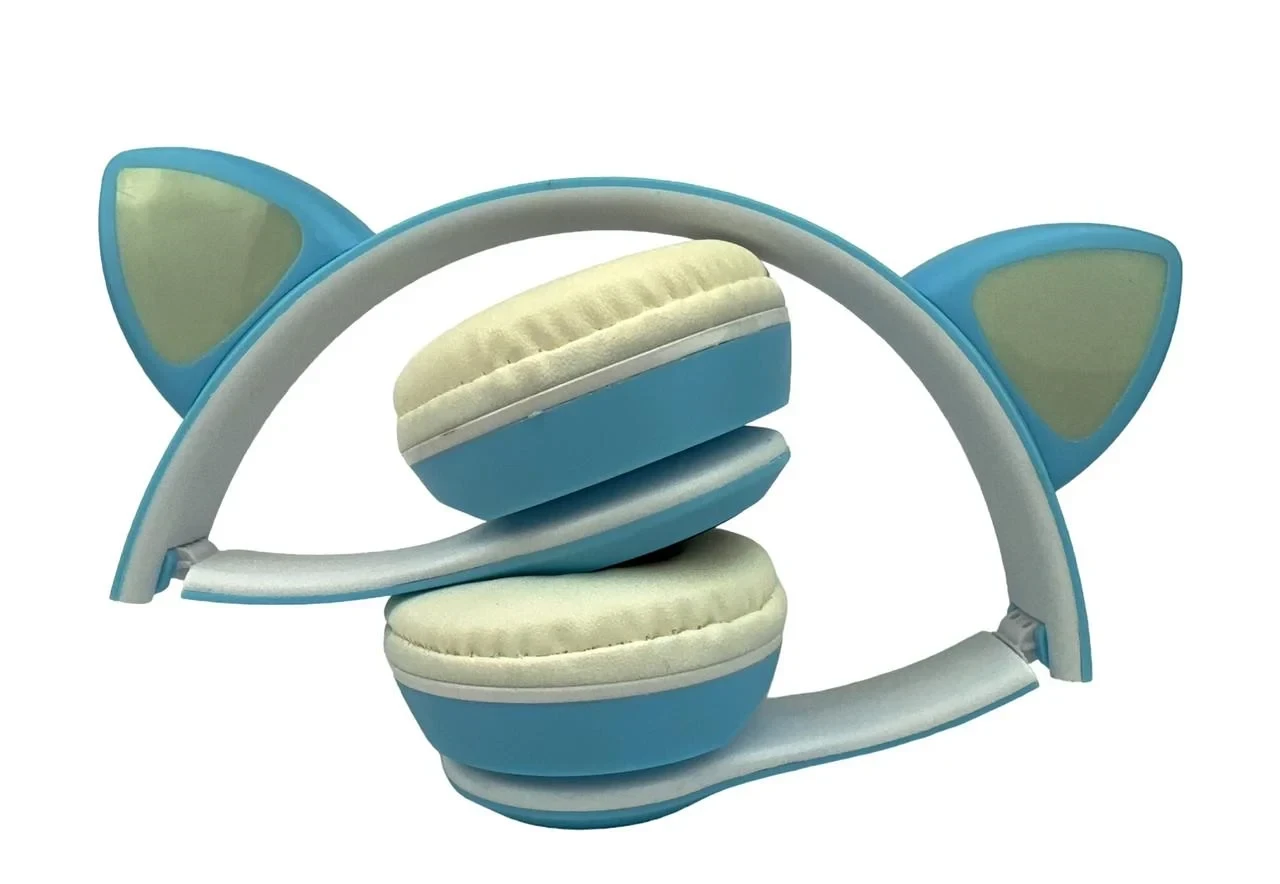 Навушники з вушками VIV-23M блакитні (100) Навушники з вушками VIV-23M блакитні (100)