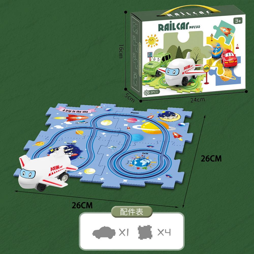 Розвиваюча іграшка-пазл 5PCS Rail Car (72) Розвиваюча іграшка-пазл 5PCS Rail Car (72)