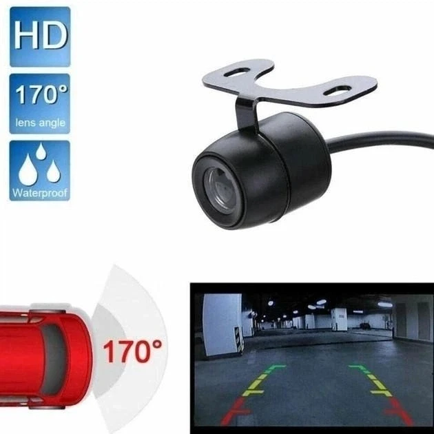 Автомобільна камера заднього огляду HD нічного бачення, широкий кут заднього огляду, паркінг (200)
