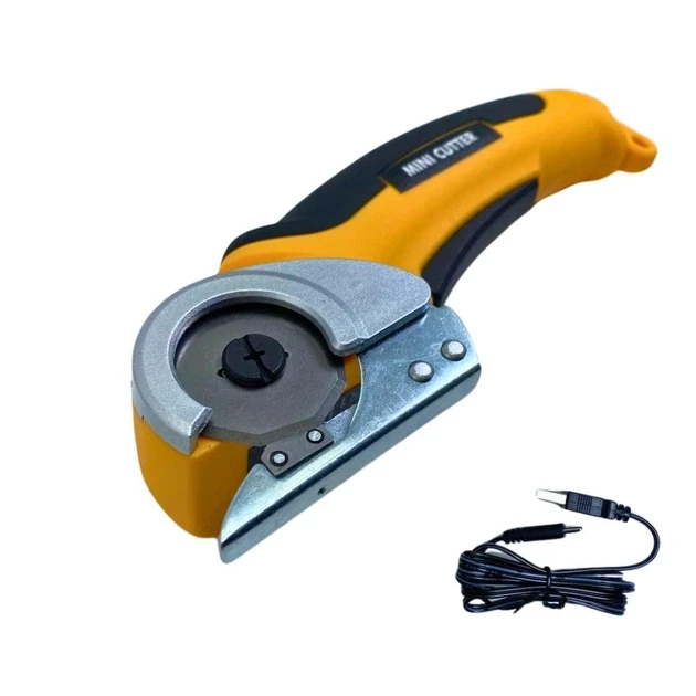 Беспроводные электрические ножницы, 4 В резак для картона, аккумуляторный дисковый резак для резки картона, кожи, упаковок (30)