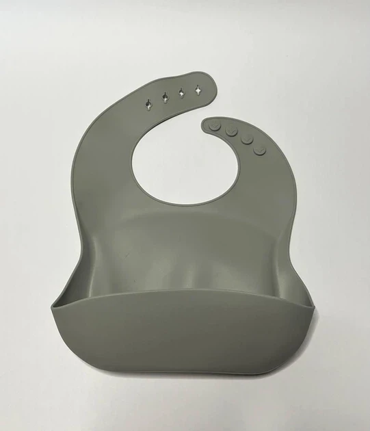 Набор детской посуды из 6 предметов серый (50)