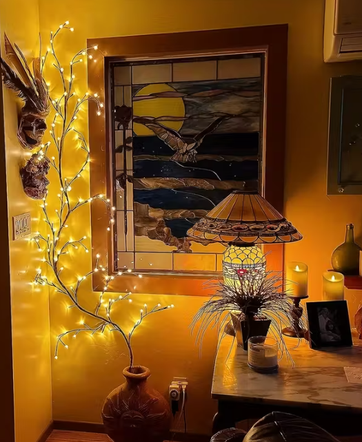 Гірлянда у формі дерева — 8 режимів, Живлення від USB (50)