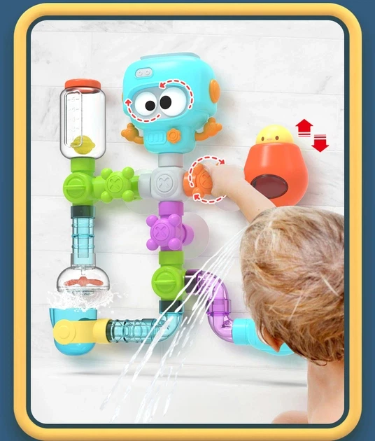 Игрушка для ванны Ingbaby Робот Водный фонтан 21 часть (24)