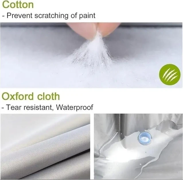 Тент-чехол автомобильный с подкладкой XL (20)