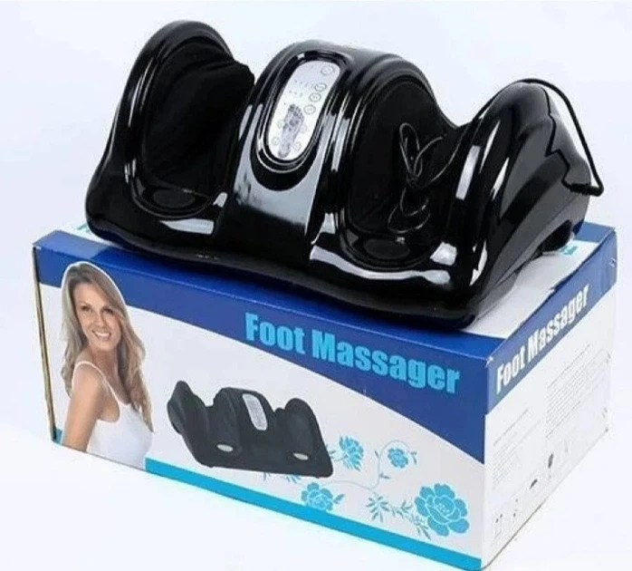 Універсальний електромасажер для ніг і стоп Shiatsu Foot Massager роликовий (2)