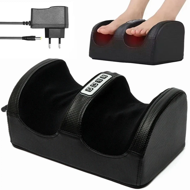 Масажер для ніг Foot Massager роликовий з функцією прогрівання (10)
