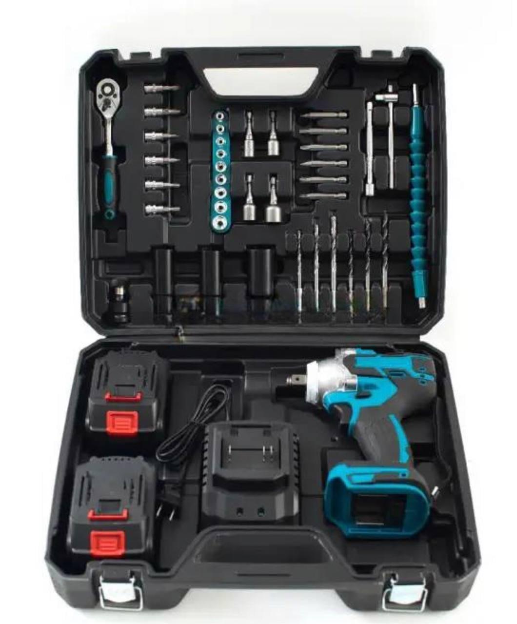 Шурупокрут-гайковерт акумуляторний на 48 V з набором інструментів X436 (5)