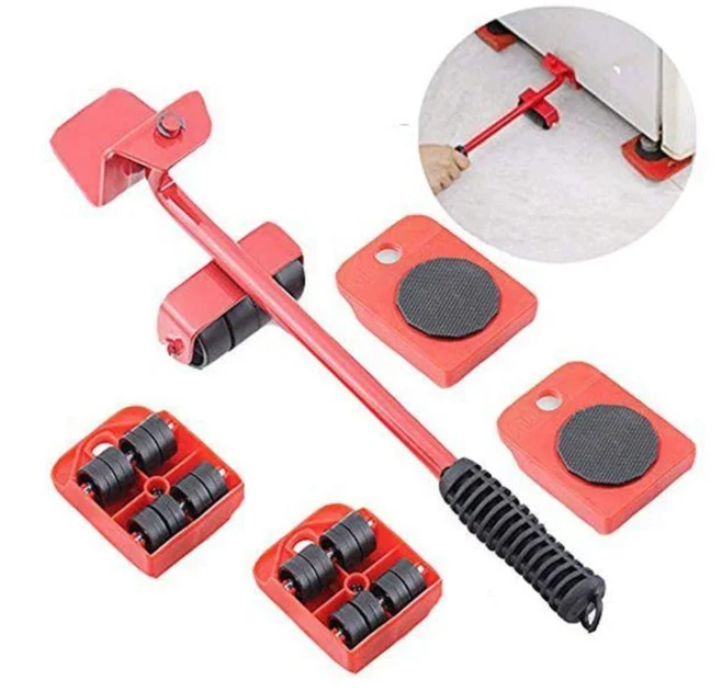Набір для переміщення меблів домашній меблевий домкрат на колесах (20)