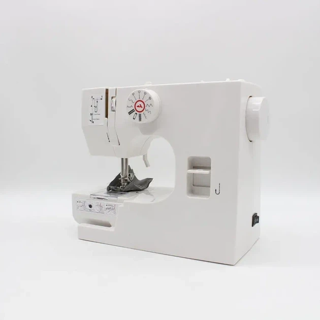Портативна швейна машинка YASM 825 Міні з оверлоком та педаллю (6)