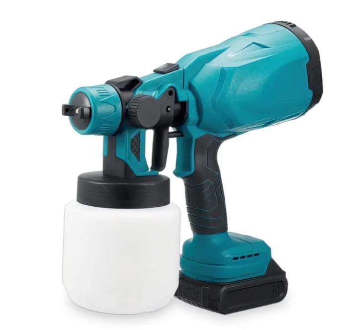 Акумуляторний фарбопульт SprayGun 2 АКБ 48 V X-448 (12)