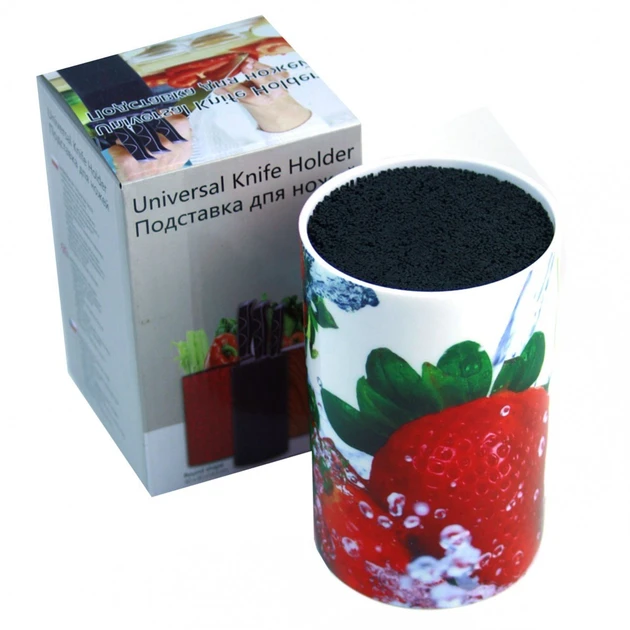 Підставка для ножів 11*22 см Universal Knife Holder з наповнювачем з поліпропіленового волокна (24)