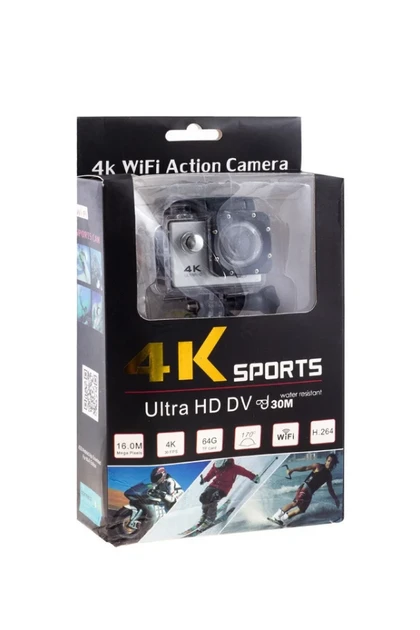 Екшн камера 4К Ultra HD Sports 4K WiFi Action Camera спортивна камера (40)