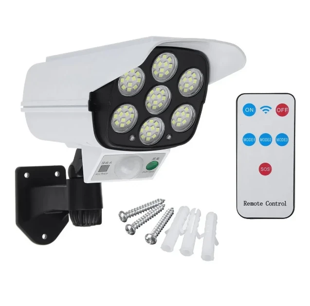 Муляж камера+прожектор Білий 7 LED Solar Sensor Light (80)
