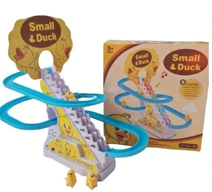 Интерактивная игра Утиная трасса Small Duck Детские музыкальные горки – эскалатор (96)