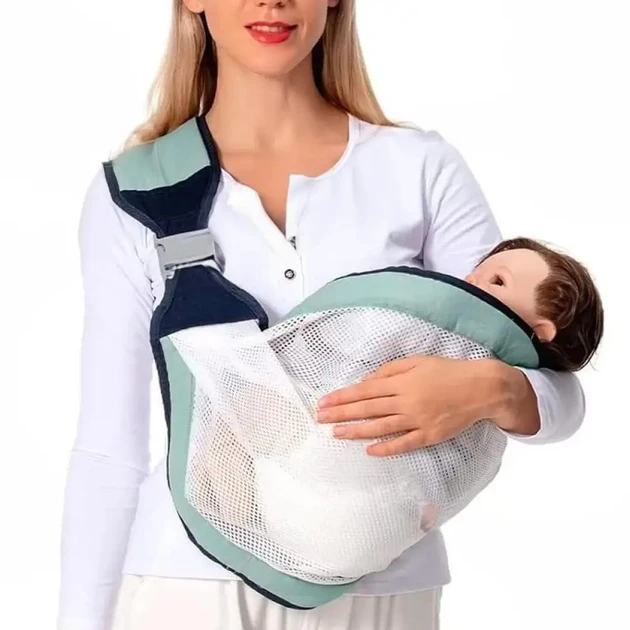 Портативна переноска-кенгуру спереду Baby sling (100)
