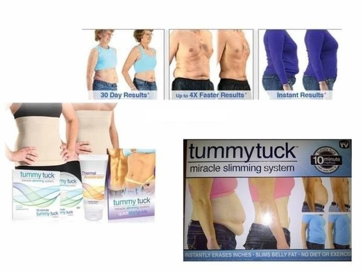 Моделювальний стягувальний пояс для схуднення Tummy Tuck (48)