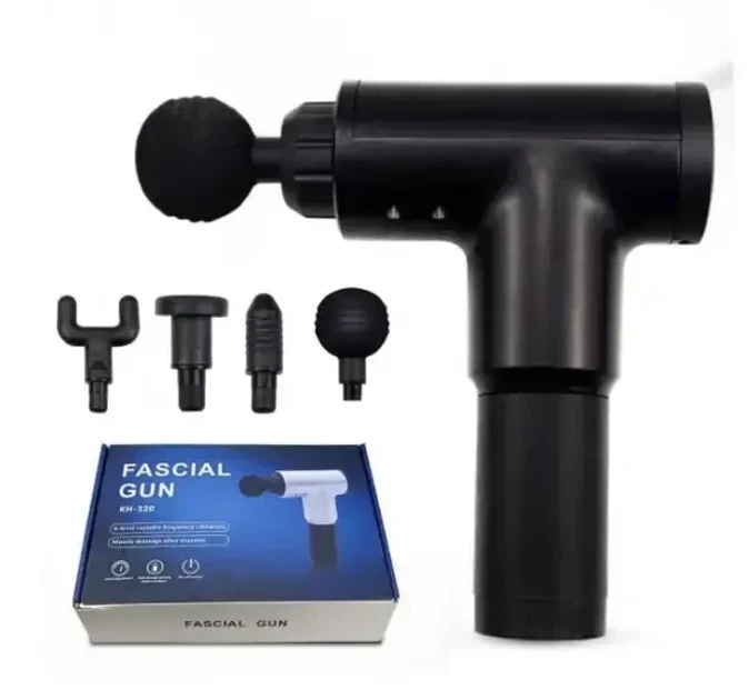 Аккумуляторный массажер для тела Fascial Gun (32)