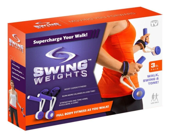Гантели утяжелители для спортивной ходьбы и фитнеса Swing Weights (24)