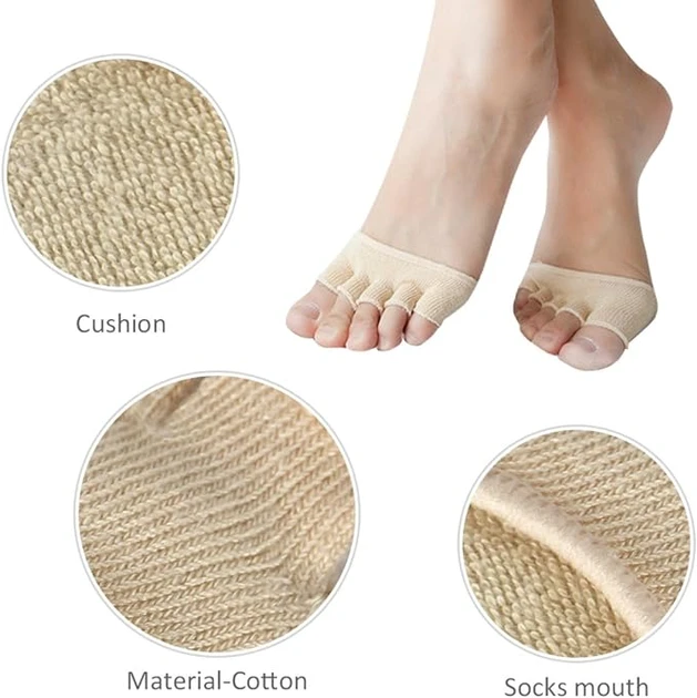 Від натоптнів і мозолів Five-finger invisible socks (500)