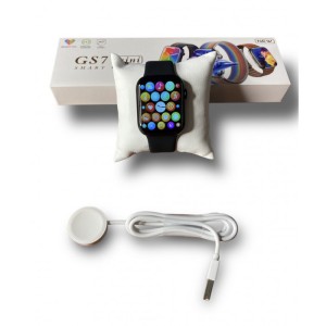 Часы Smart watch GS7 Mini (Черный, розовый) (100)