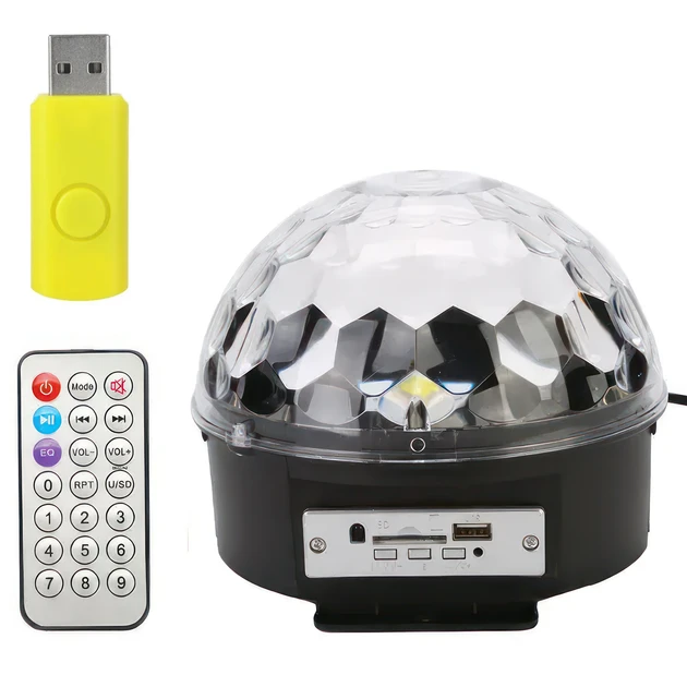 Светодиодный диско шар Magic Ball Music MP3 плеер с bluetooth (24)