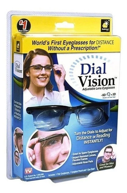 Очки с регулировкой линз Dial Vision (100)