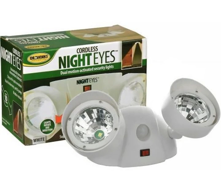 Бездротовий ліхтар на стіну вуличний світильник Cordless Night Eyes з датчиком руху (60)