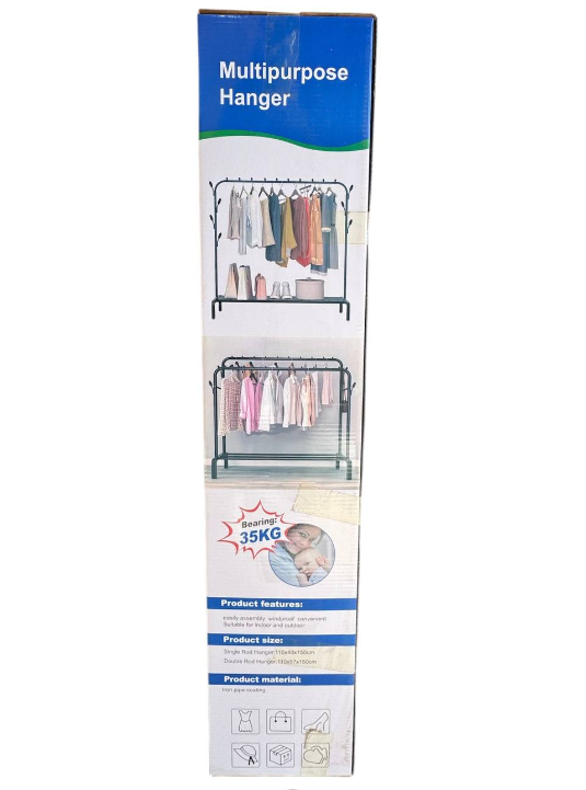 Вішалка підлогова Стійка для одягу Пересувна Multipurpose Hanger (12)