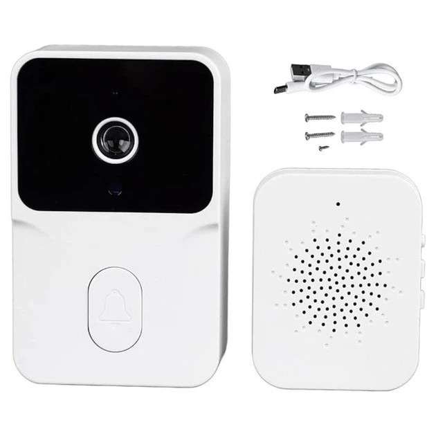Бездротовий дверний відеодзвінок Wi-Fi Mini Doorbell M6, Розумний акумуляторний дзвінок (100)