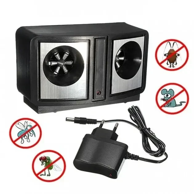 Ультразвуковий електронний відлякувач dual sonic pest (100)