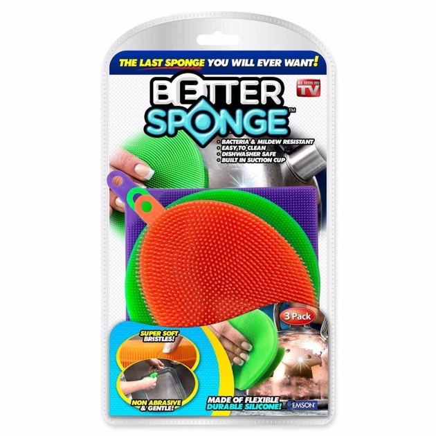 Набір щіток-губок Better Sponge (60)