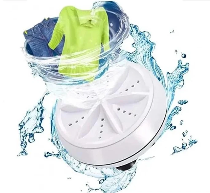Портативна ультразвукова пральна машина з мініUSB Mini Wash (80)
