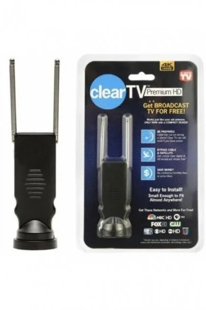 Цифрова кімнатна ТВ антена Clear TV Premium HD (150)