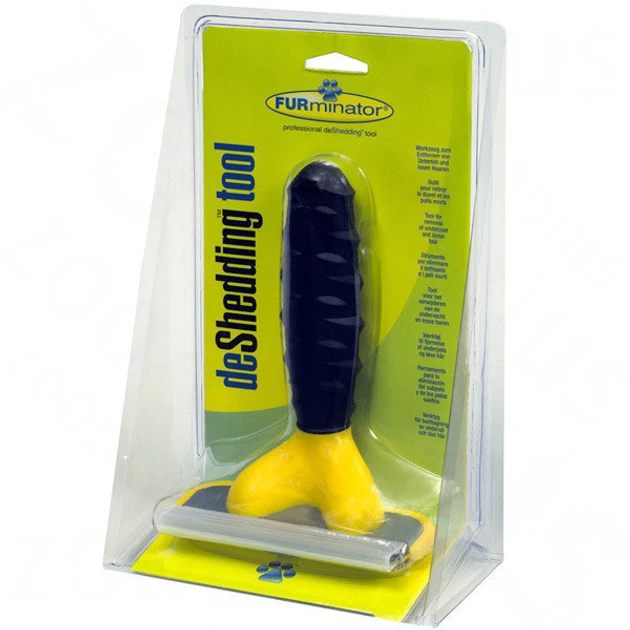Щітка для грумінгу Furminator deShedding tool Large Фурмінатор Fubnimroat лезо 6.8 см (60)