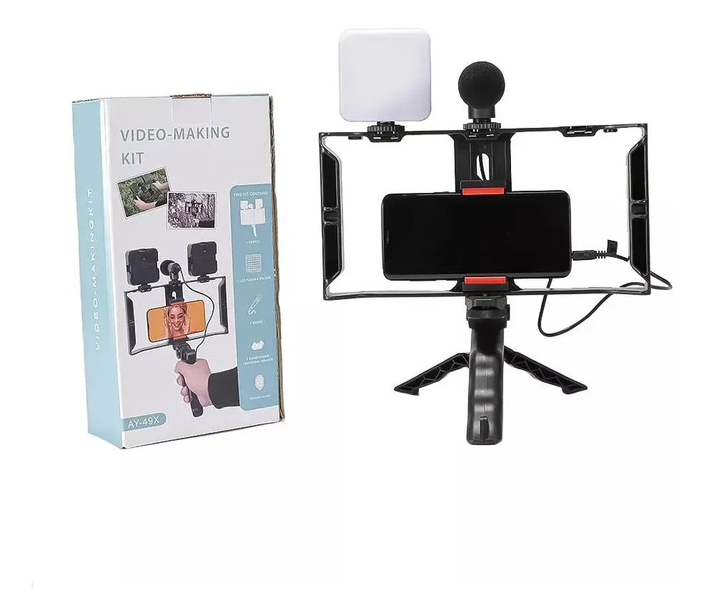 Комплект для влогінгу Video Making Kit AY49X для смартфона (40)